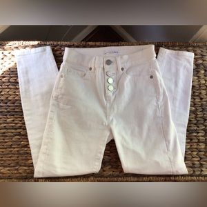 Loft High Waisted Skinny Jeans 00 Petite